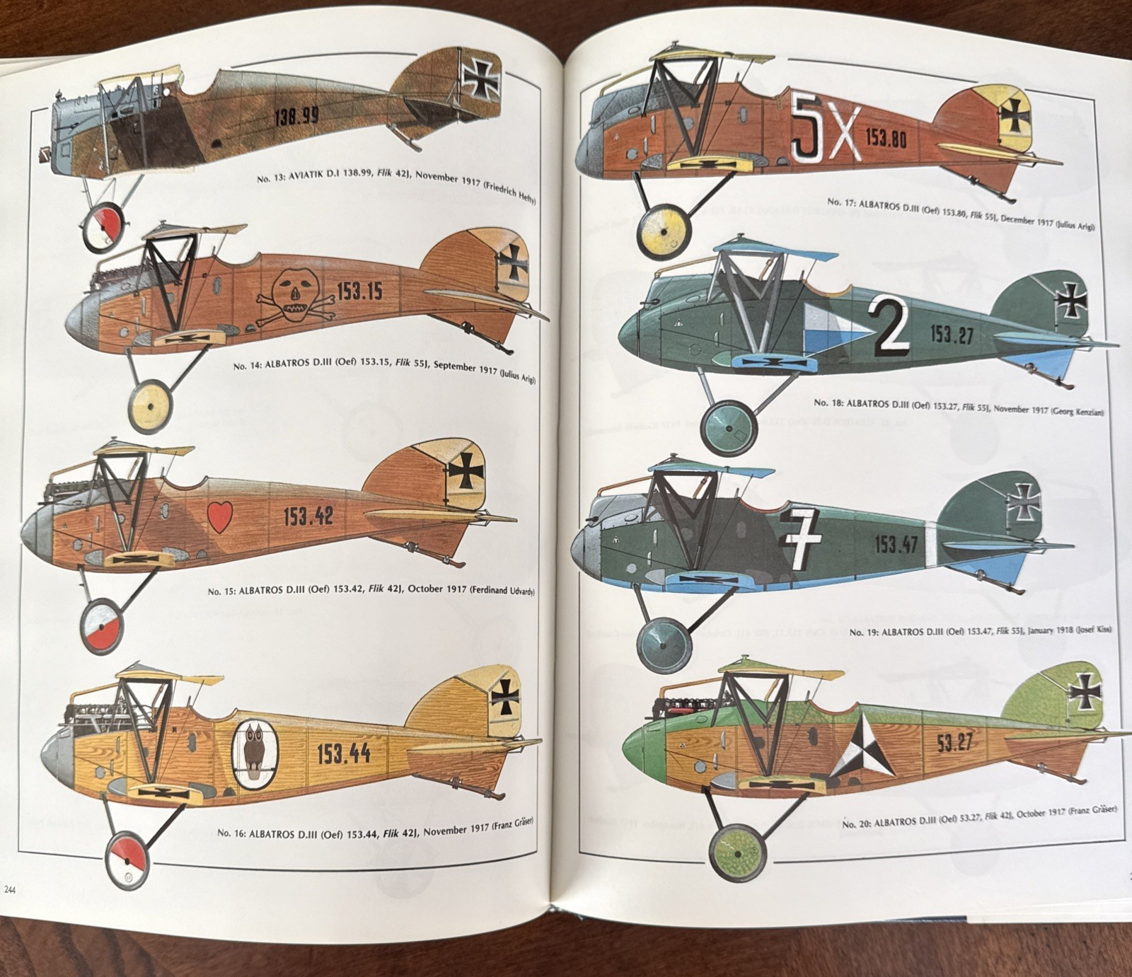 WW1 Air Aces of the Austro-Hungarian Empire 1914-1918 O’Conner 1986 1st Ed