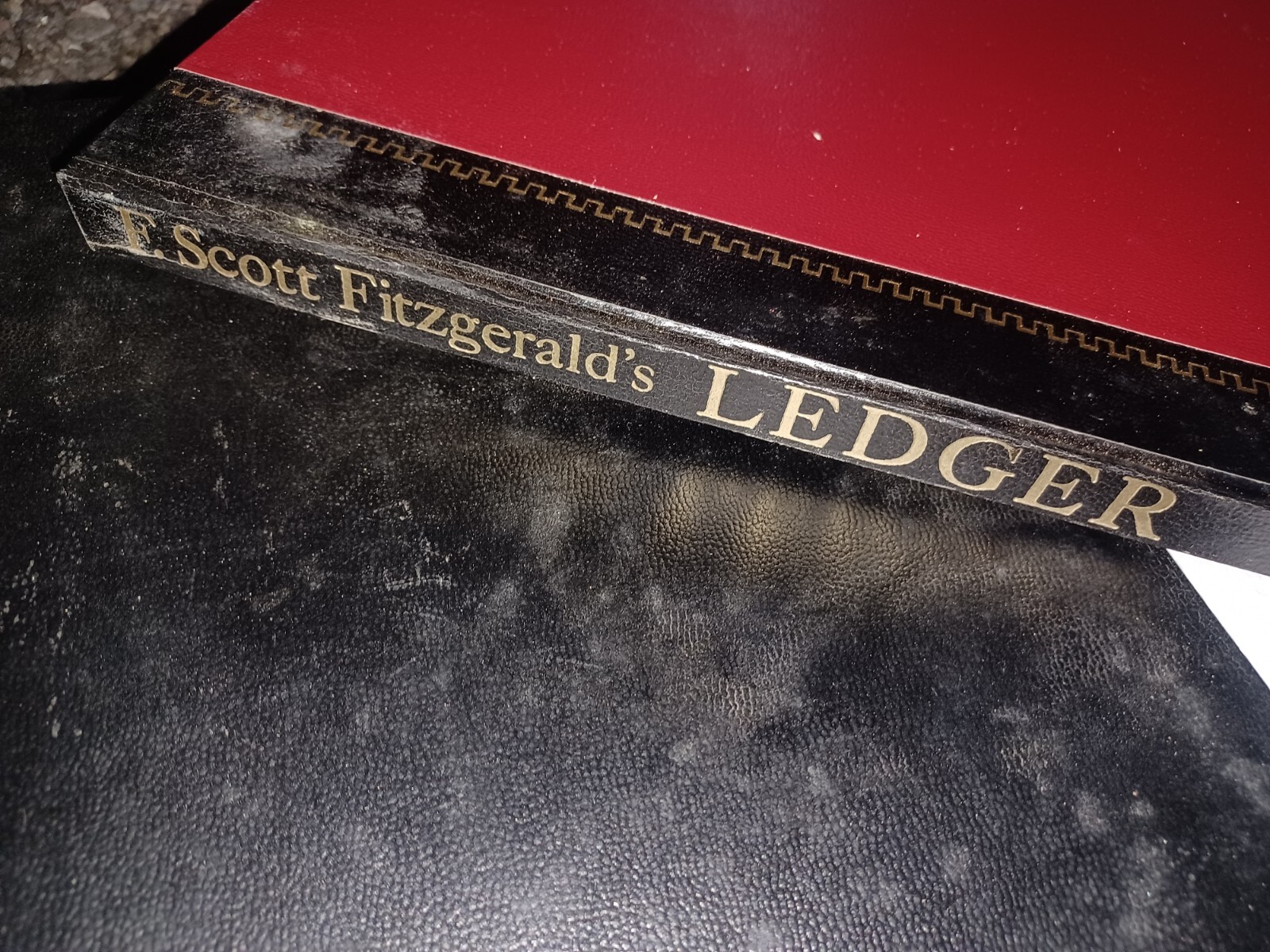 F. Scott Fitzgerald Ledger A. Facsimile Copy 543/1000 Limited Edition Collector
