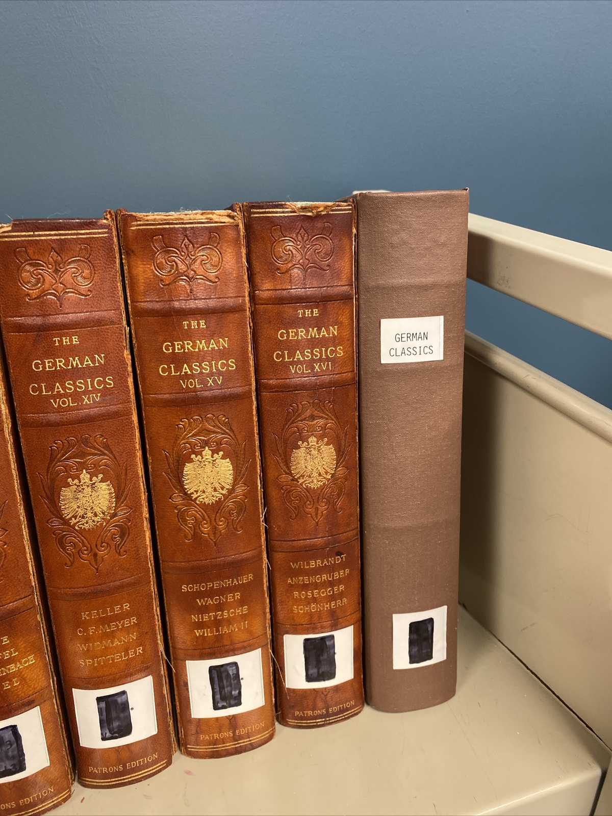 Antique The German Classics Patrons Edition 18 volumes 1914