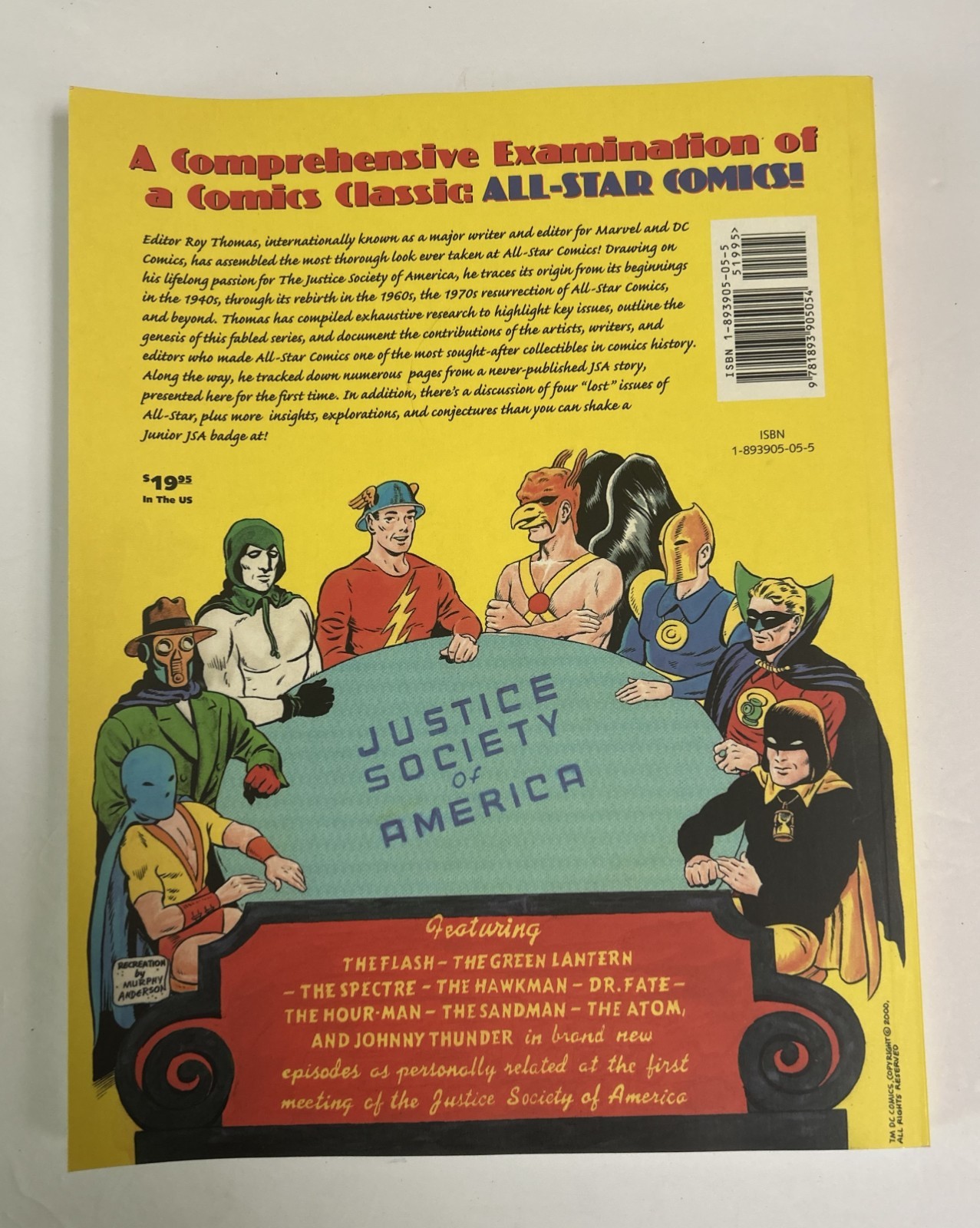 ALL-STAR COMPANION – Vol 1 – Roy Thomas – Justice Society of America BRAND NEW