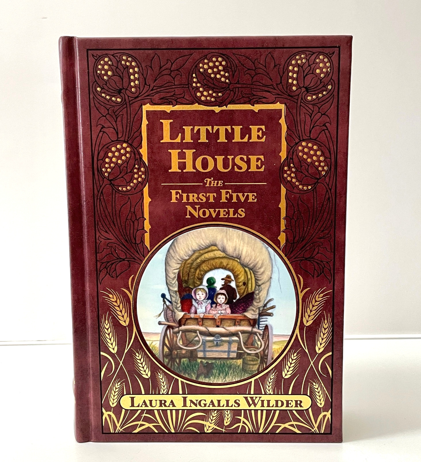 Little House The First Five Novels by Laura Ingalls Wilder – Leather B&N edition
