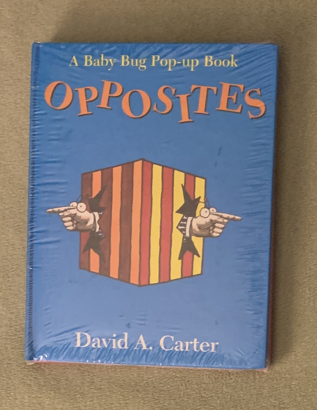 Sealed pack of 2 David A. Carter Baby Bug Pop-up Books COLORS and OPPOSITES
