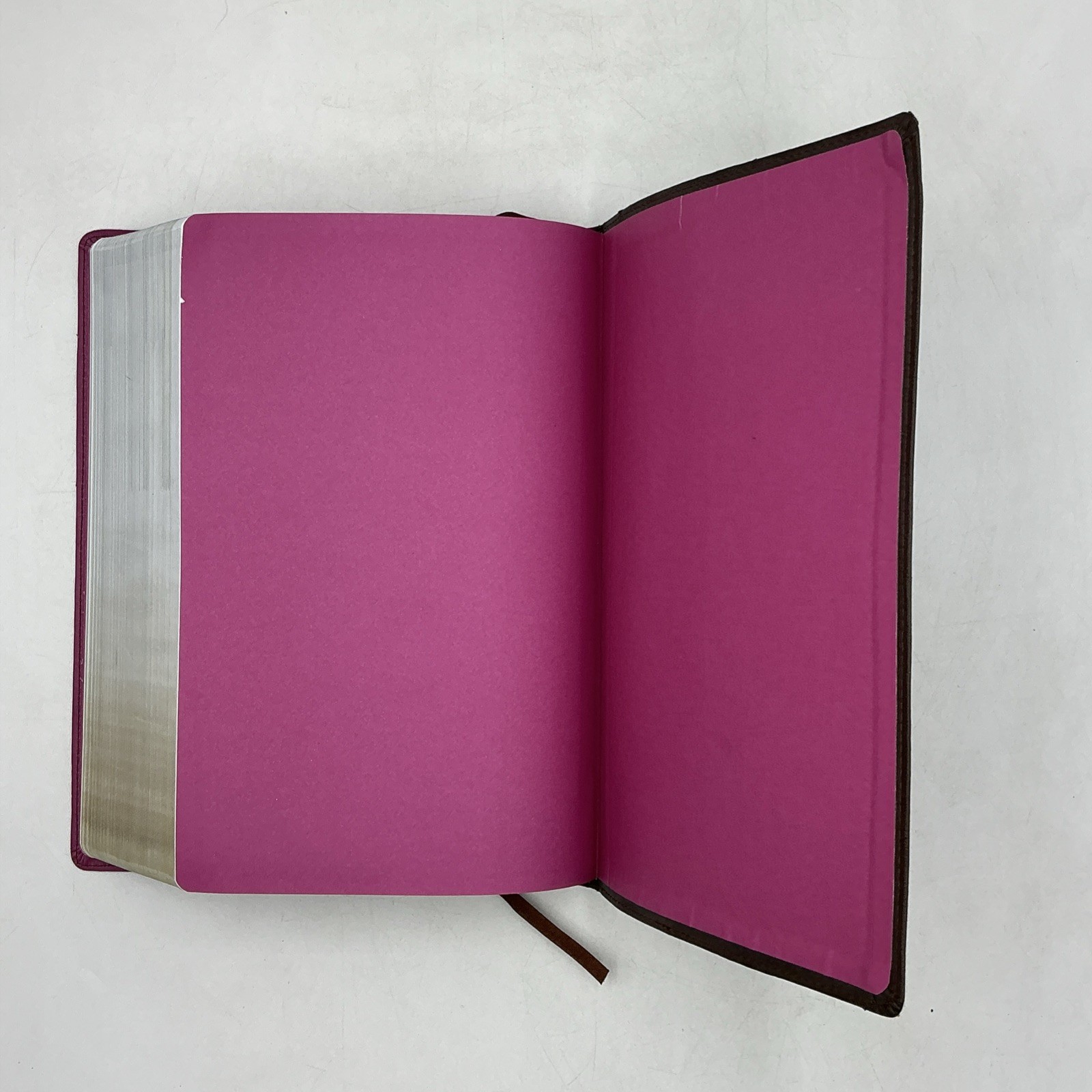 Zondervan NIV First Century Study Bible Dobson Italian Duo Tone Chocolate Orchid