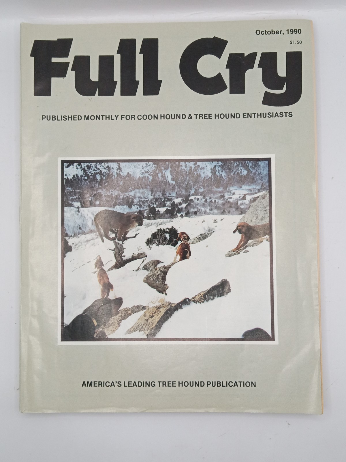 15 Vintage Full Cry Magazine Lot Coon Dog Hunting Journals 1990s