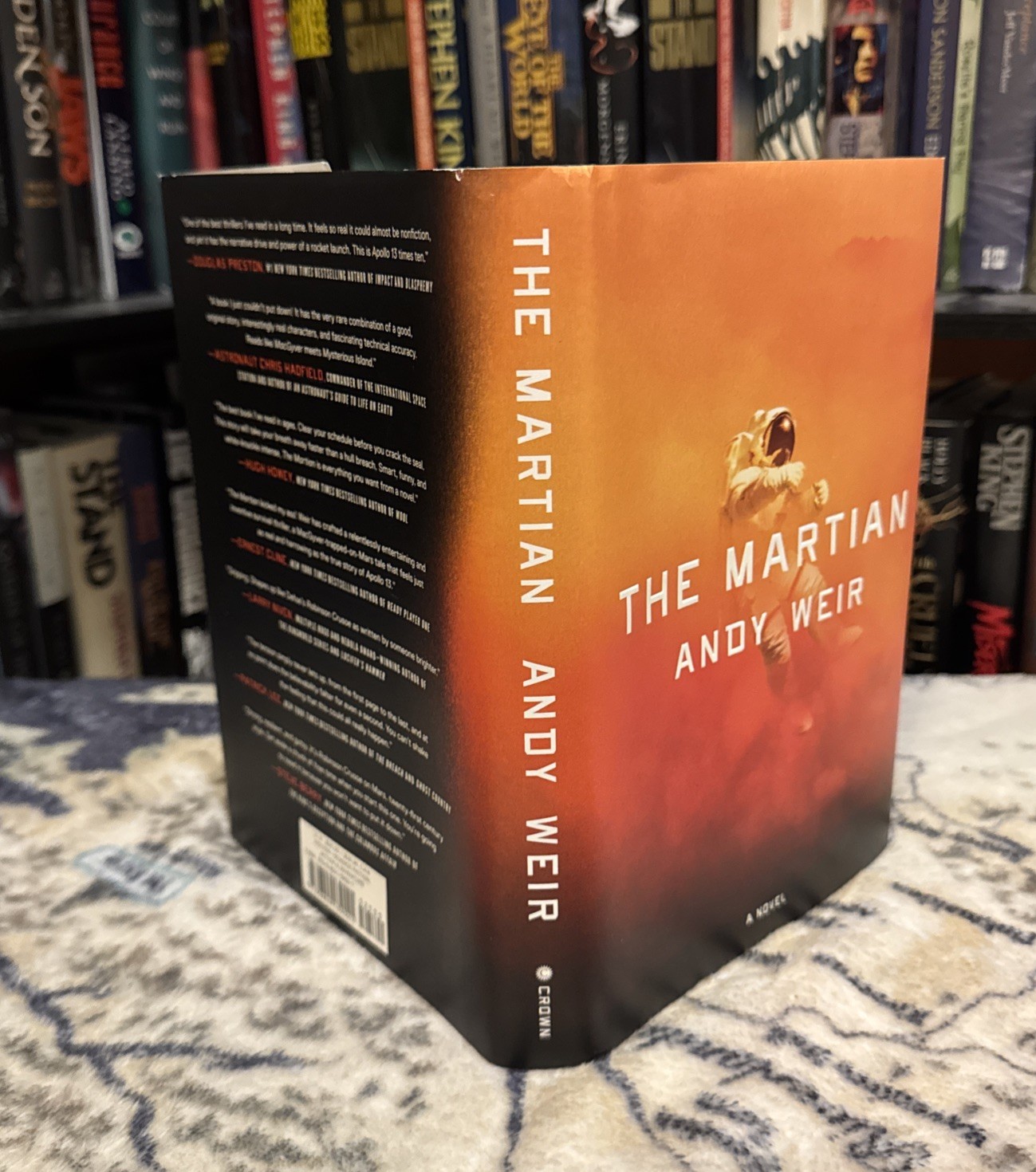 The Martian by Andy Weir (2014, Hardcover) First Edition/Late Print, VG, HCDJ