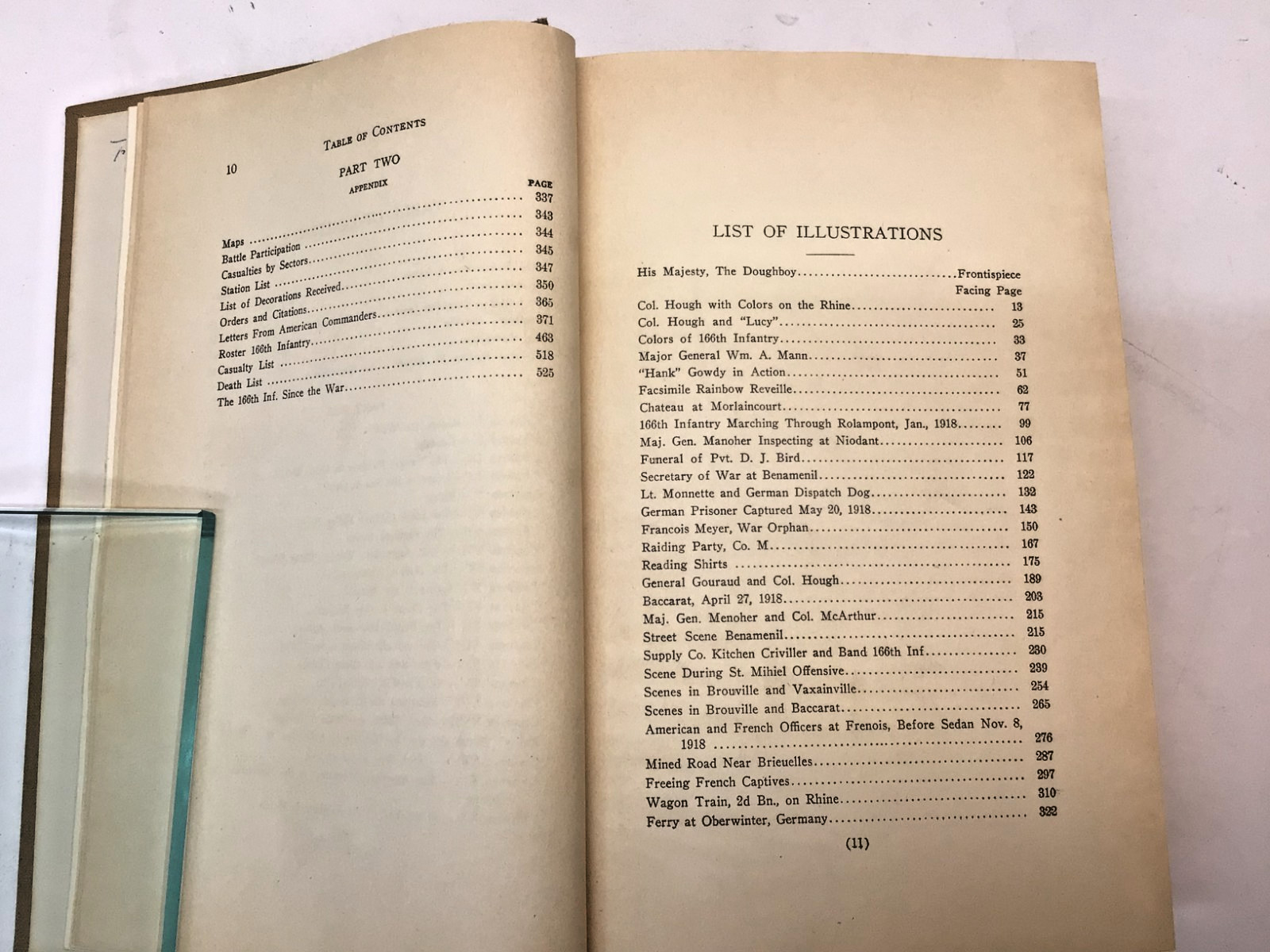 Rare: „Ohio in the Rainbow-166th Infantry-42 Div“ 1924 First ED. Compilation