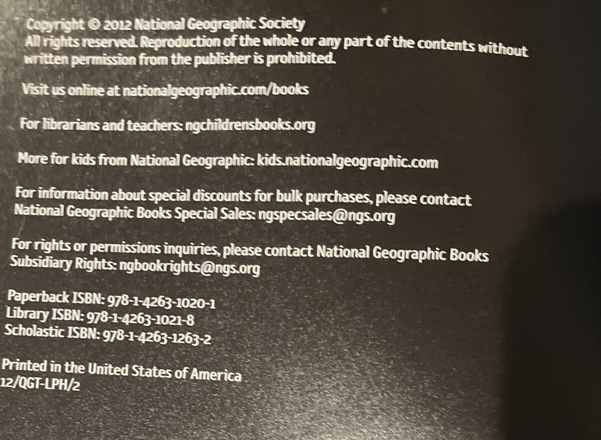 Weird But True! 4: 300 Outrageous F- 142631020X, National Geographic , paperback