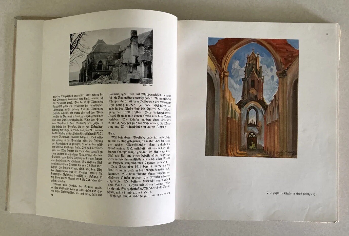 1917 HC in German, Photo Diary of Crown Prince Wilhelm By Ernst Vollbehr, WW1