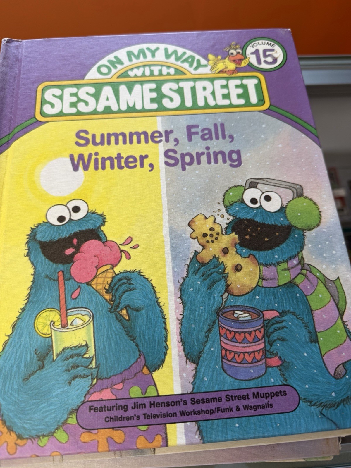 1989 On My Way with Sesame Street Library Pet Show Mumford 16 Books Vintage