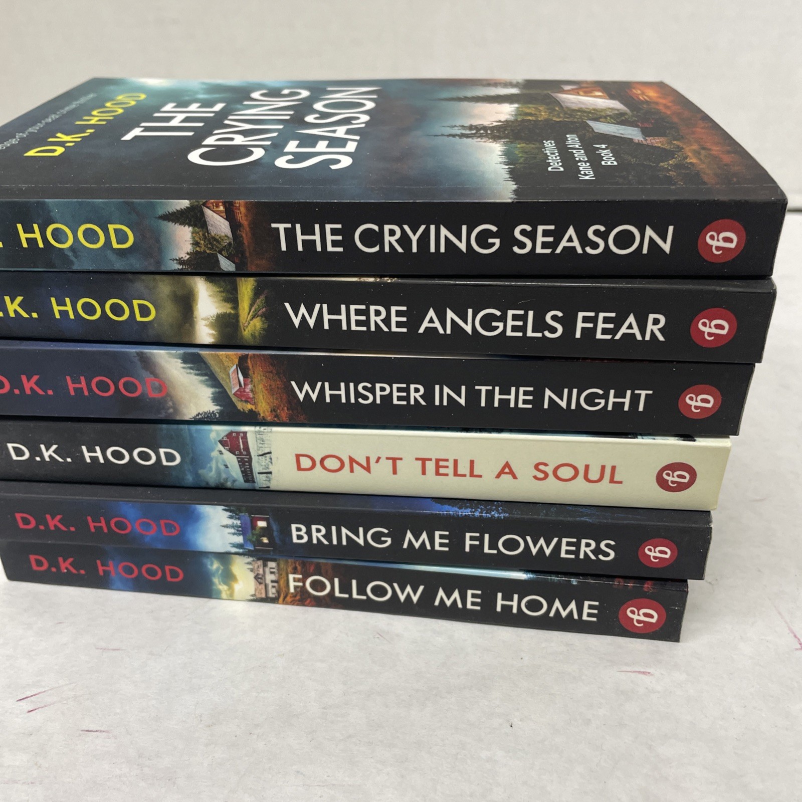 D.k. Hood First 6 of Kane and Alton Series (See Photos for Titles)