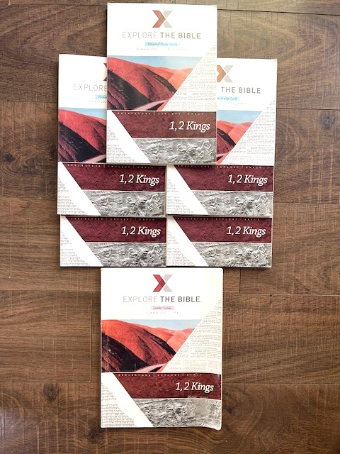 Lot of 8 Explore The Bible Personal Study Guide Lifeway Kings, Thessalonians