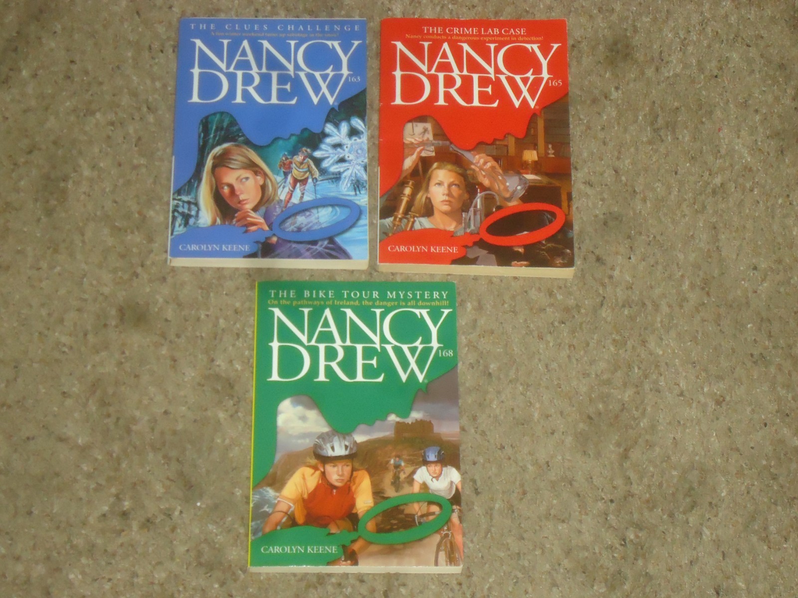 Lot 71 Nancy Drew PB Mystery Books Carolyn Keene