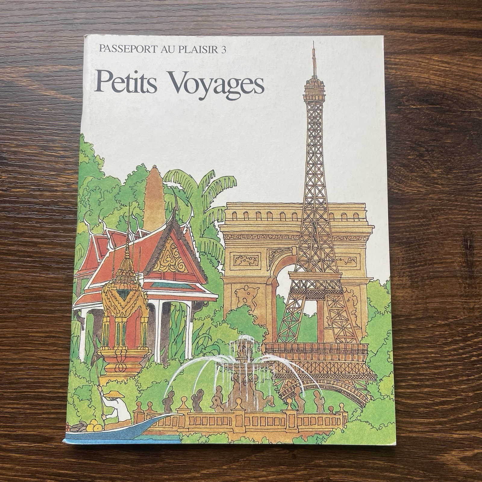 Passeporte Au Plaisir Book Lot of 6 French Childrens Teaching Various Topics PB