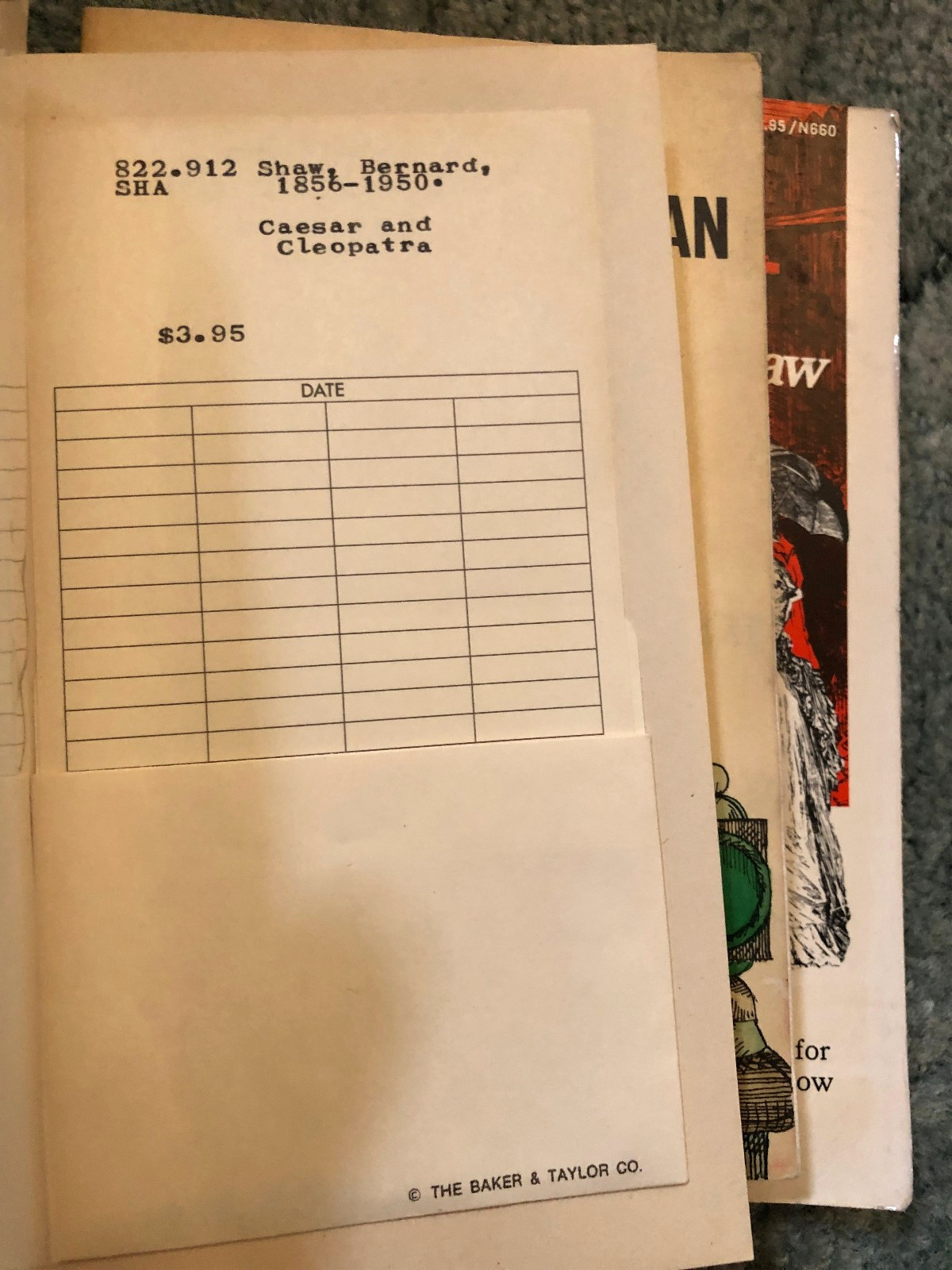 George Bernard Shaw books, lot of 3, An Unsocial Socialist, Man and Superman