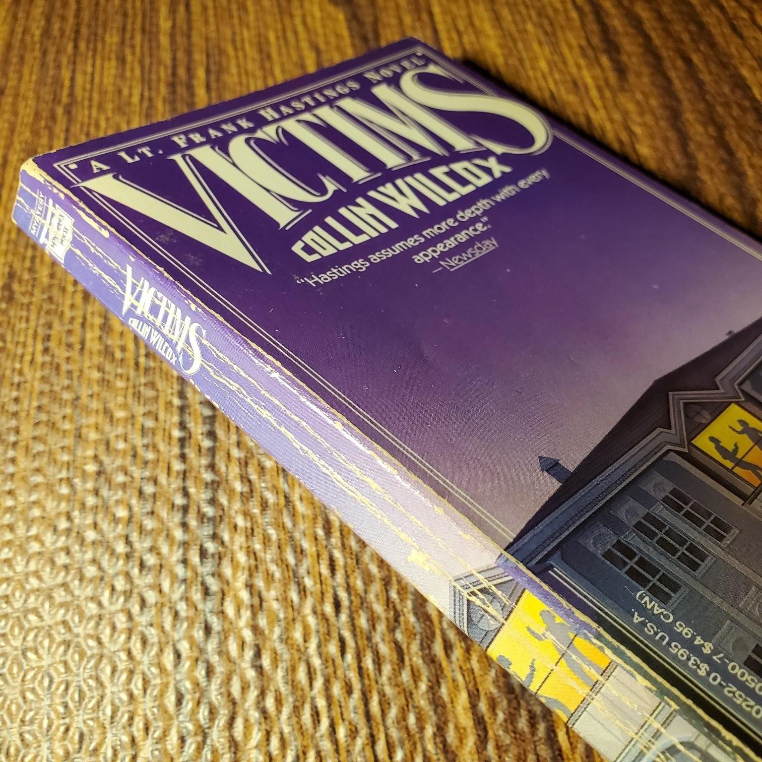 Victims Collin Wilcox 1986 First Mysterious Press Paperback Mystery