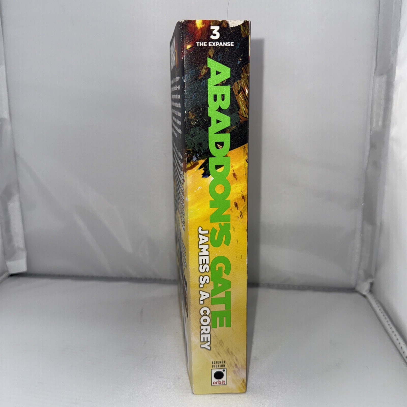 Abaddon’s Gate James S. A. Corey HCDJ 1st Edition 2nd Printing Expanse Book 3