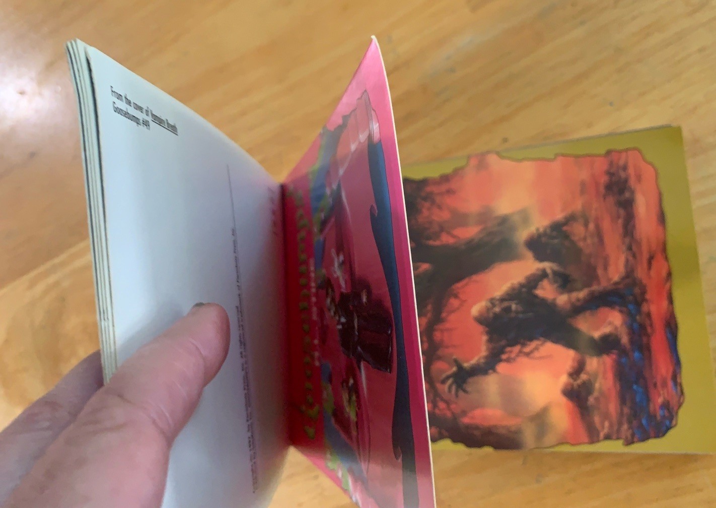 1997 R. L. Stine Goosebumps Postcard Book II (All 30 postcards included)