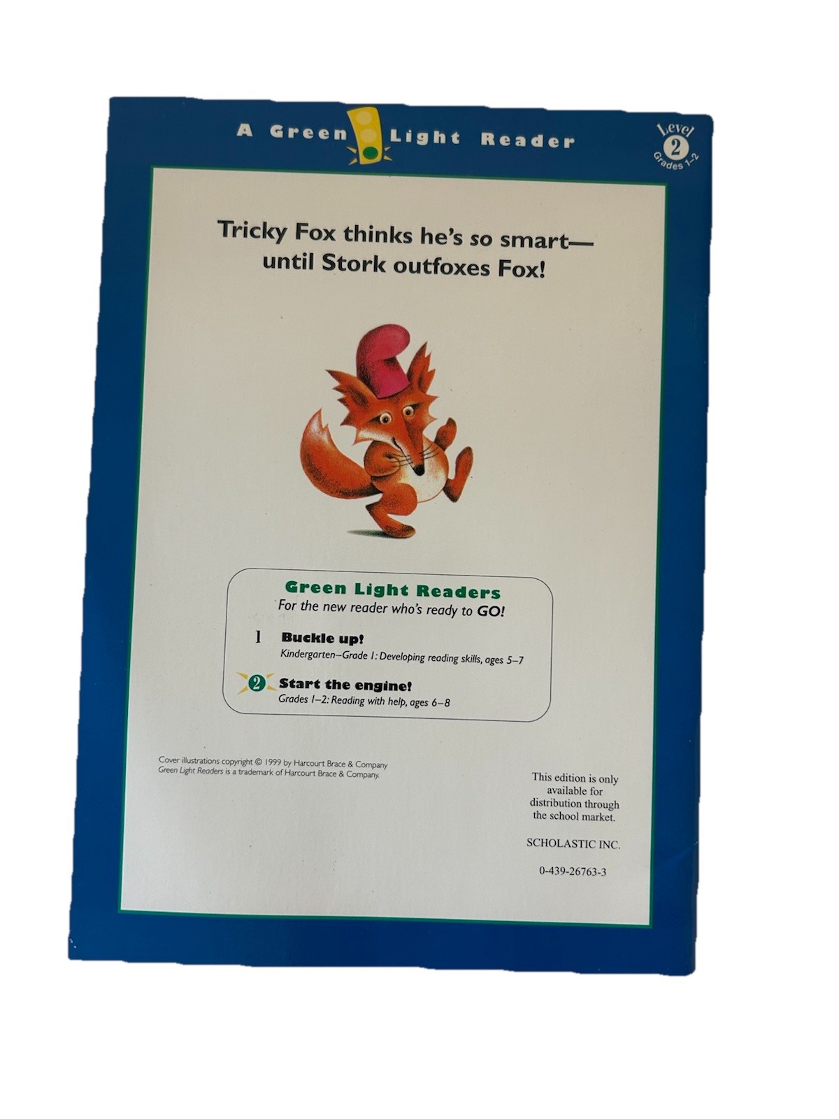 The Fox And The Stork By Gerald McDermott [PB] Scholastic – New, FREE Shipping