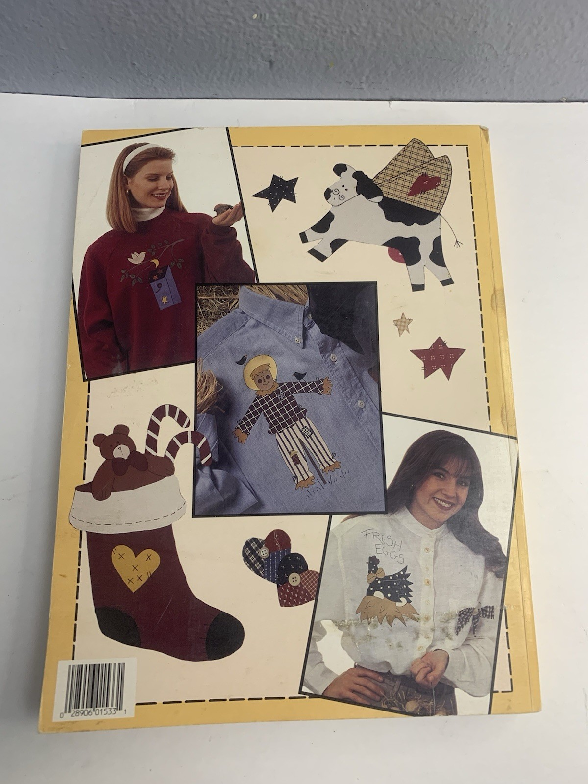 Leisure Arts IRON-ON TRANSFERS FROM THE HEART Craft Leaflet By Susan Fouts 3Pc