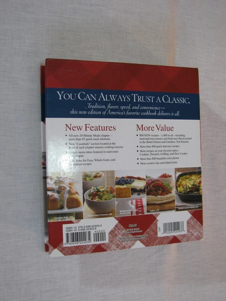 Better Homes and Gardens New Cook Book 14th Edition (2006) 656 pages Ring Bound