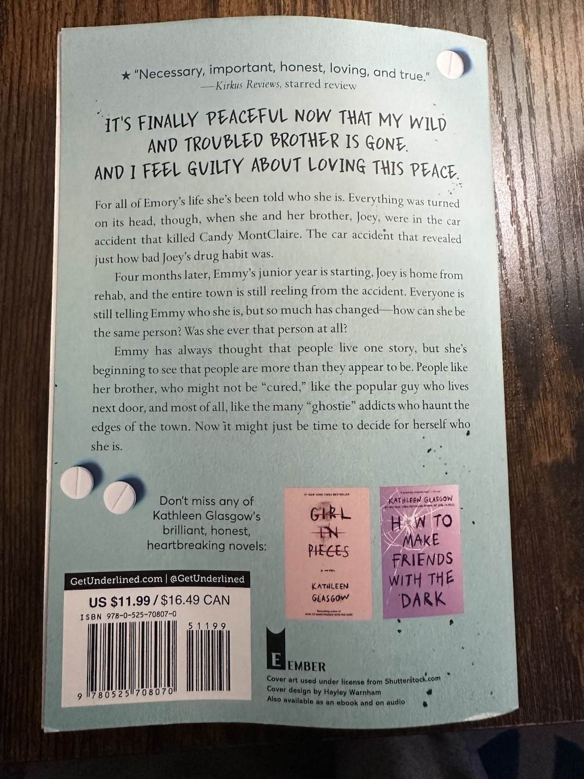 You’d Be Home Now by Kathleen Glasgow (2022, Trade Paperback)