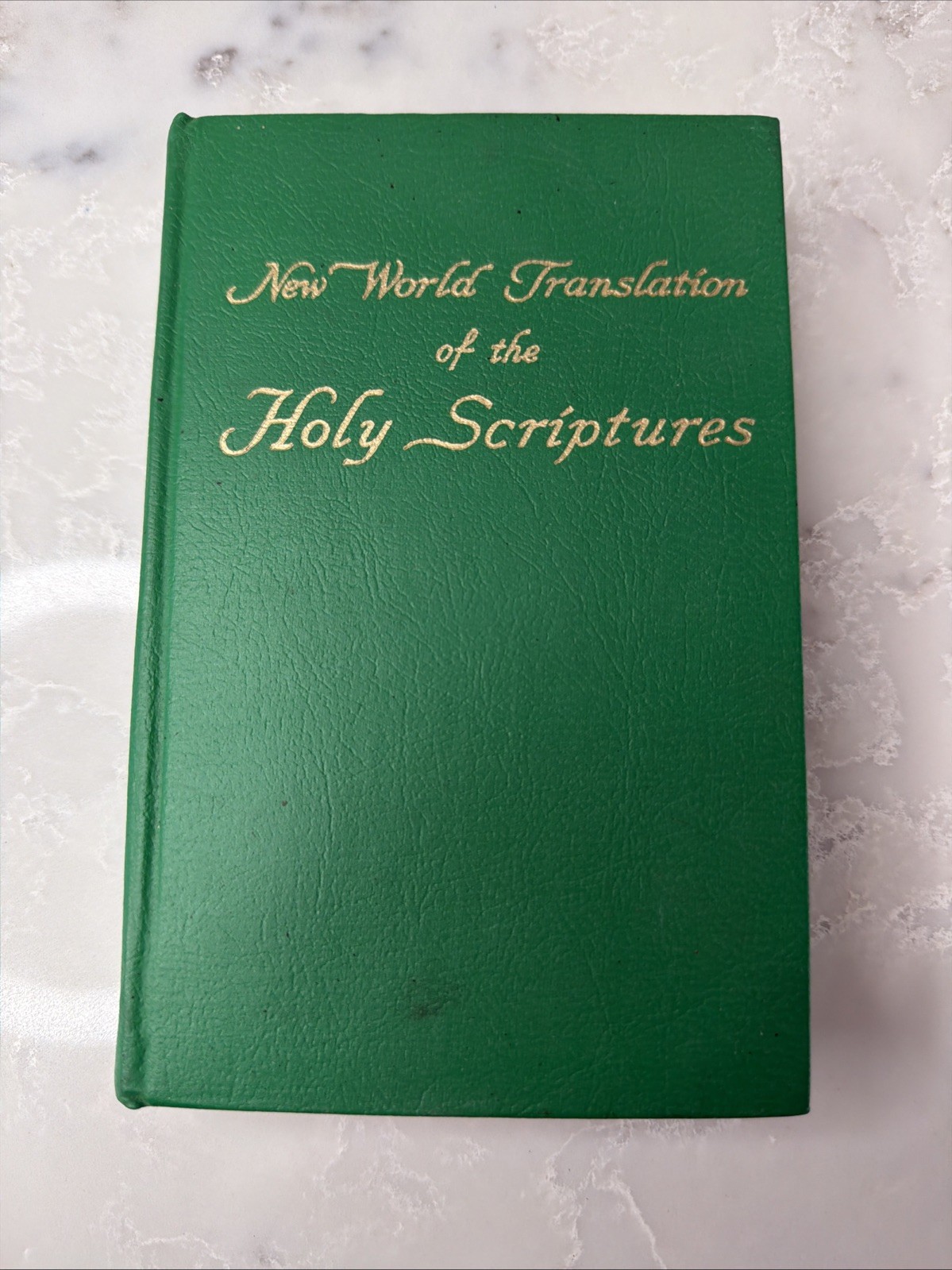 New World Translation Of The Holy Scriptures Green Watchtower Bible Vintage 1961