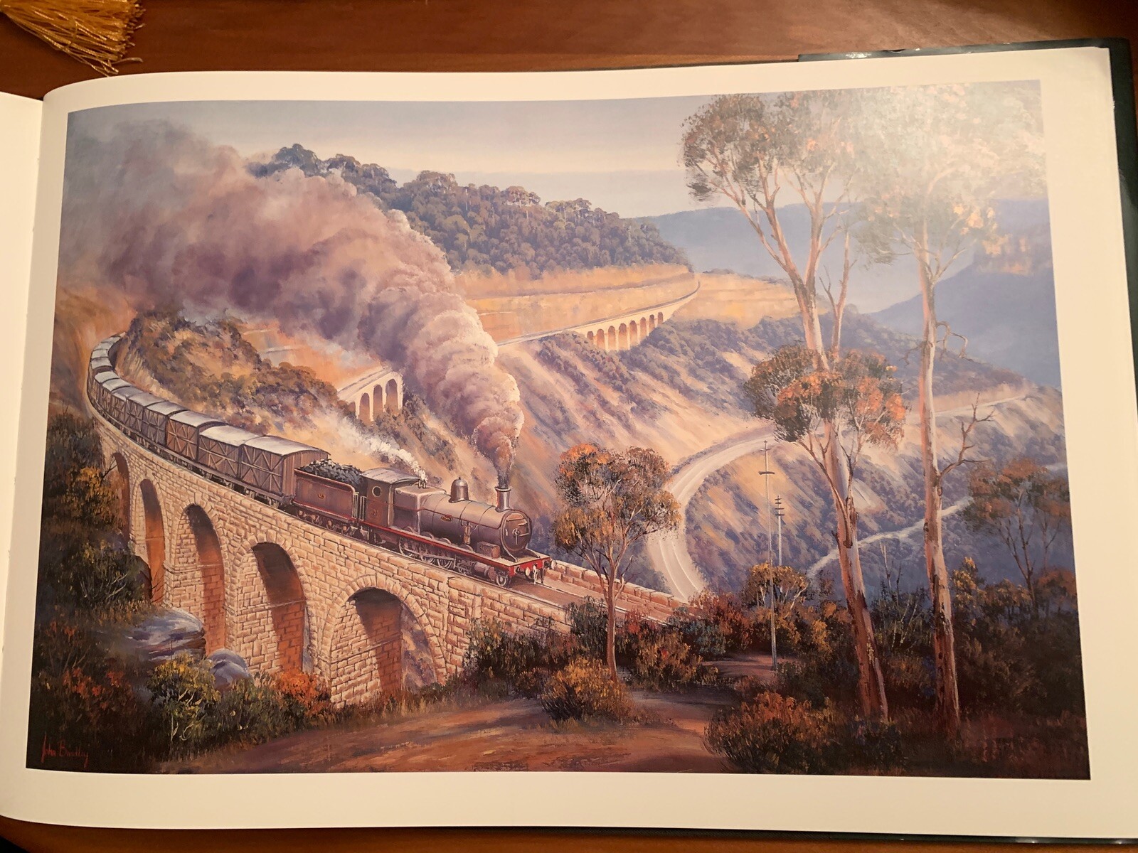John Bradley „Blue Mountains Magic“ Book – Hardcover/Dust Jacket First Edition