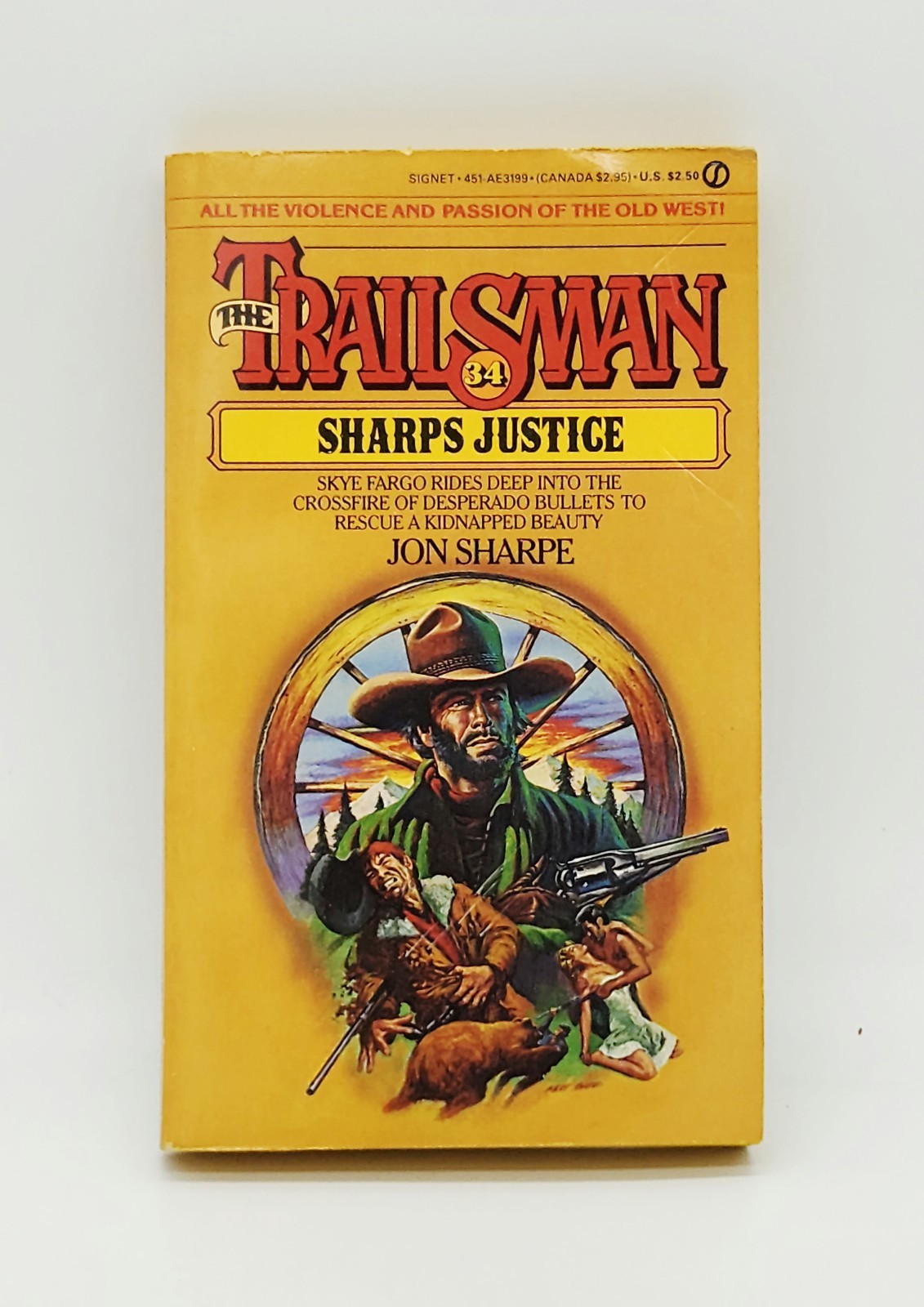 Jon Sharpe lot of 13 different Western paperback books from The Trailsman Series