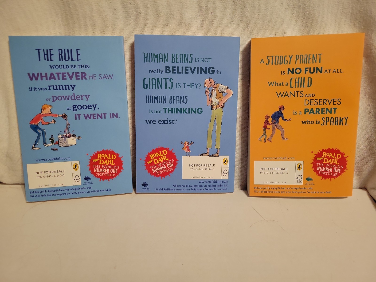 Roald Dahl 15-Book Boxed Set paperback