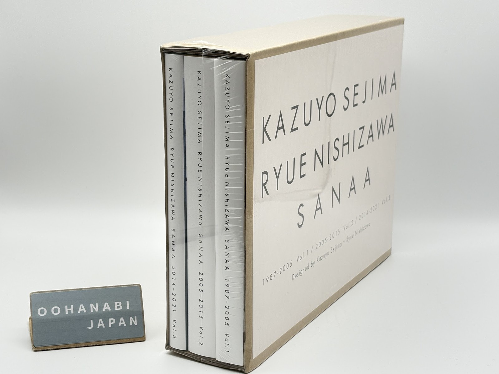 KAZUYO SEJIMA RYUE NISHIZAWA SANAA 1987-2005 /2005-2015 /2014-2021 3 volume set