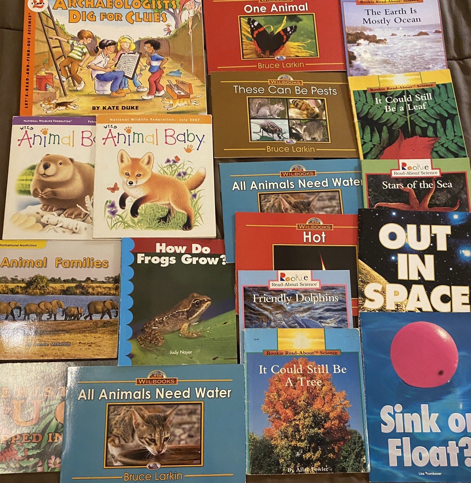 Children’s 150+ Book Lot PB Picture Books Leveled 0-4, Scholastic, Early Science