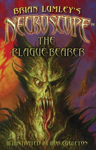 NECROSCOPE: THE PLAGUE-BEARER By Brian Lumley & Bob Eggleton – Hardcover *VG+*
