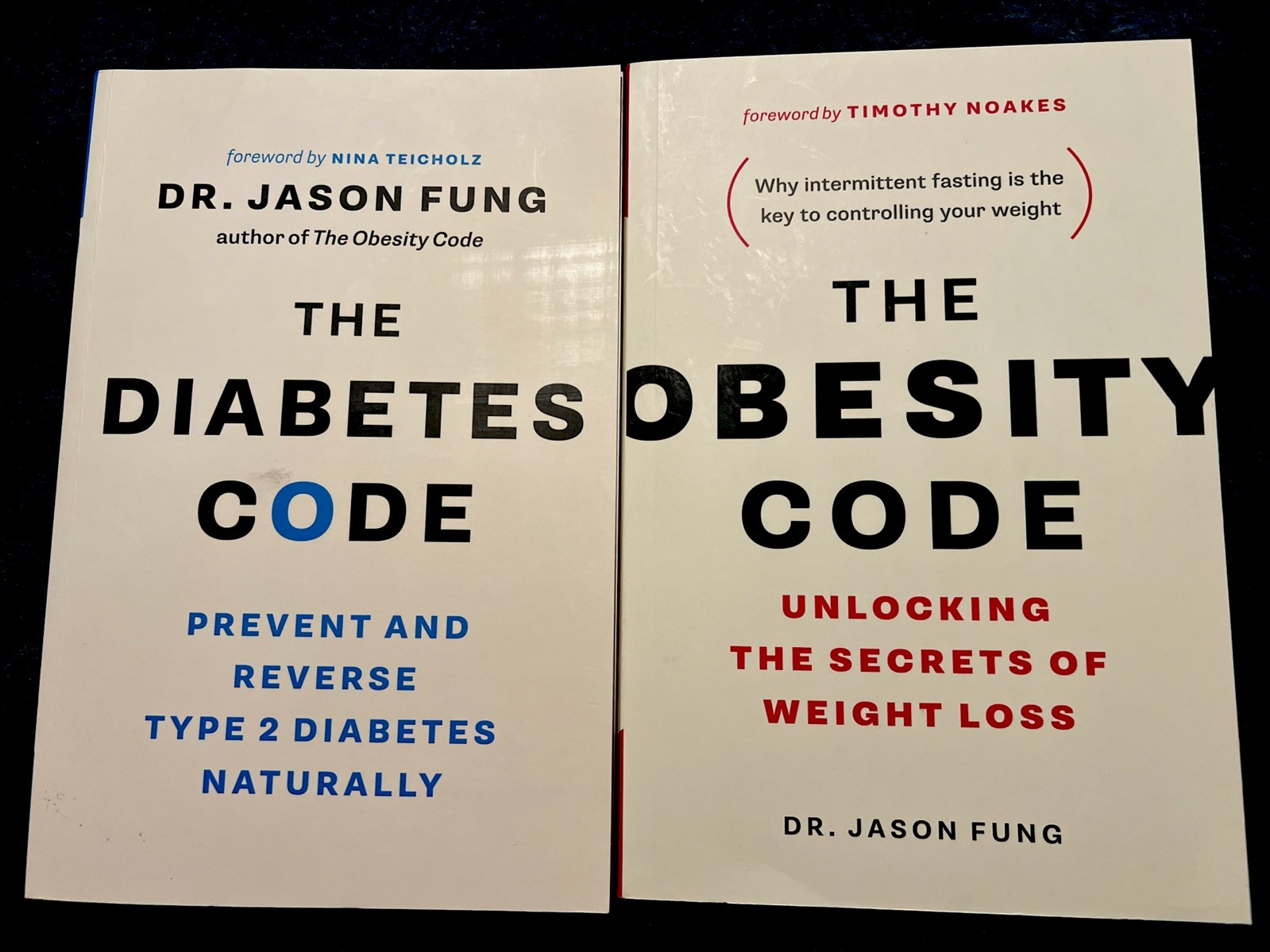 The Obesity Code & The Diabetes Code by Dr. Jason Fung – 2 Book PB -bundle B-592