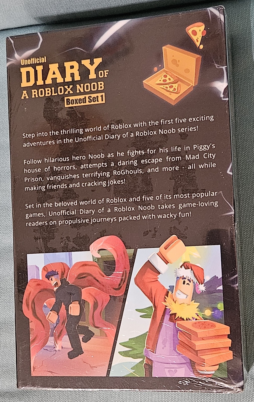 Unofficial Diary Of A Roblox Noob Boxed Set of 5 Paperback Geat Condition