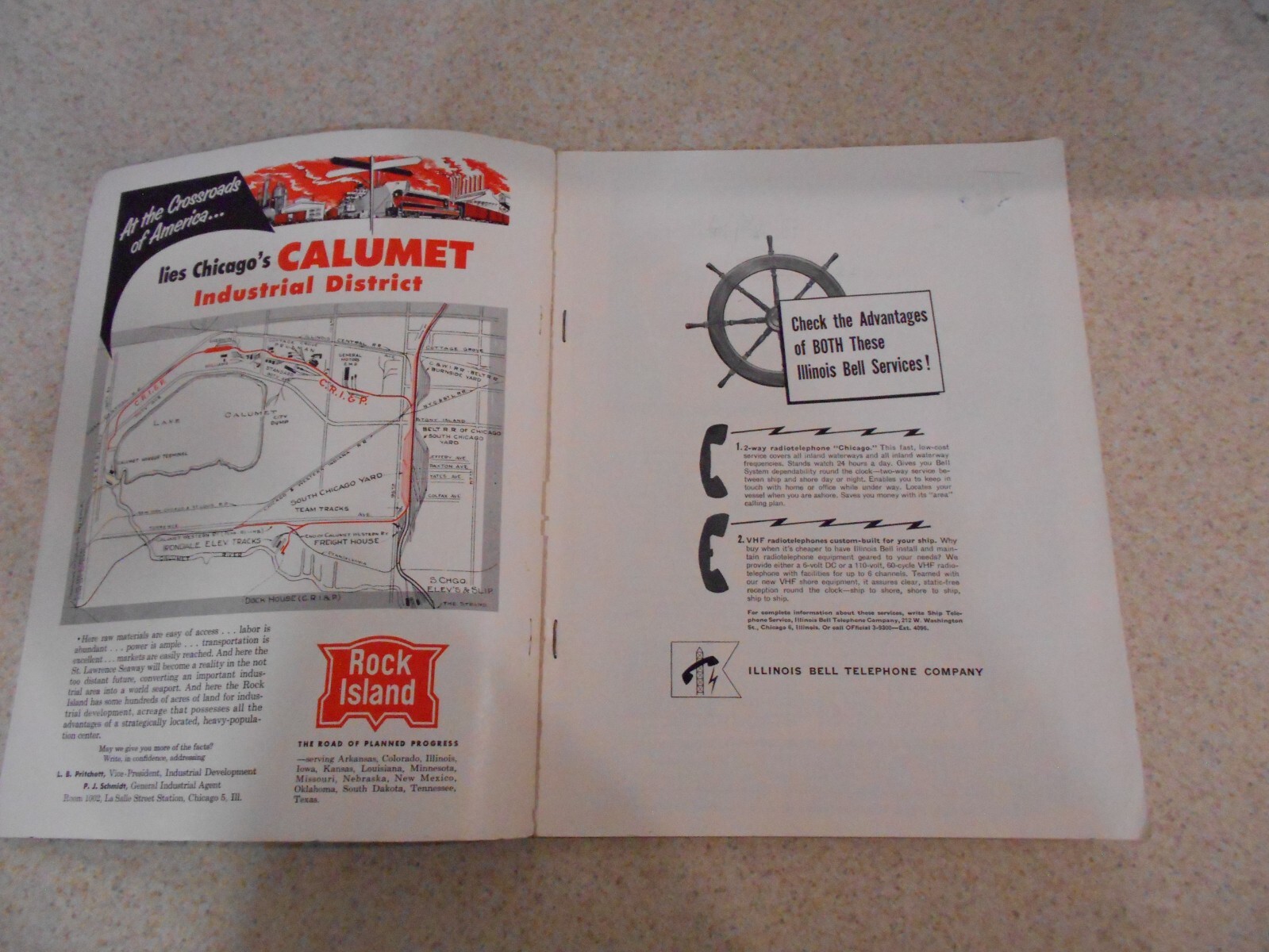 Interstate Port Handbook 1956 22nd edition Inland Marine Industry 116 Pages