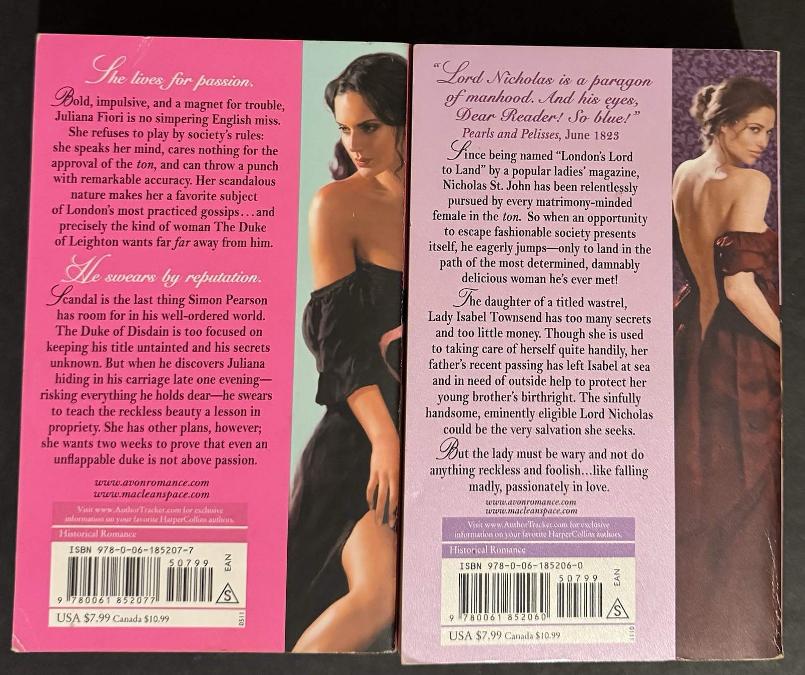 2 Sarah MacLean Books- Titles Listed