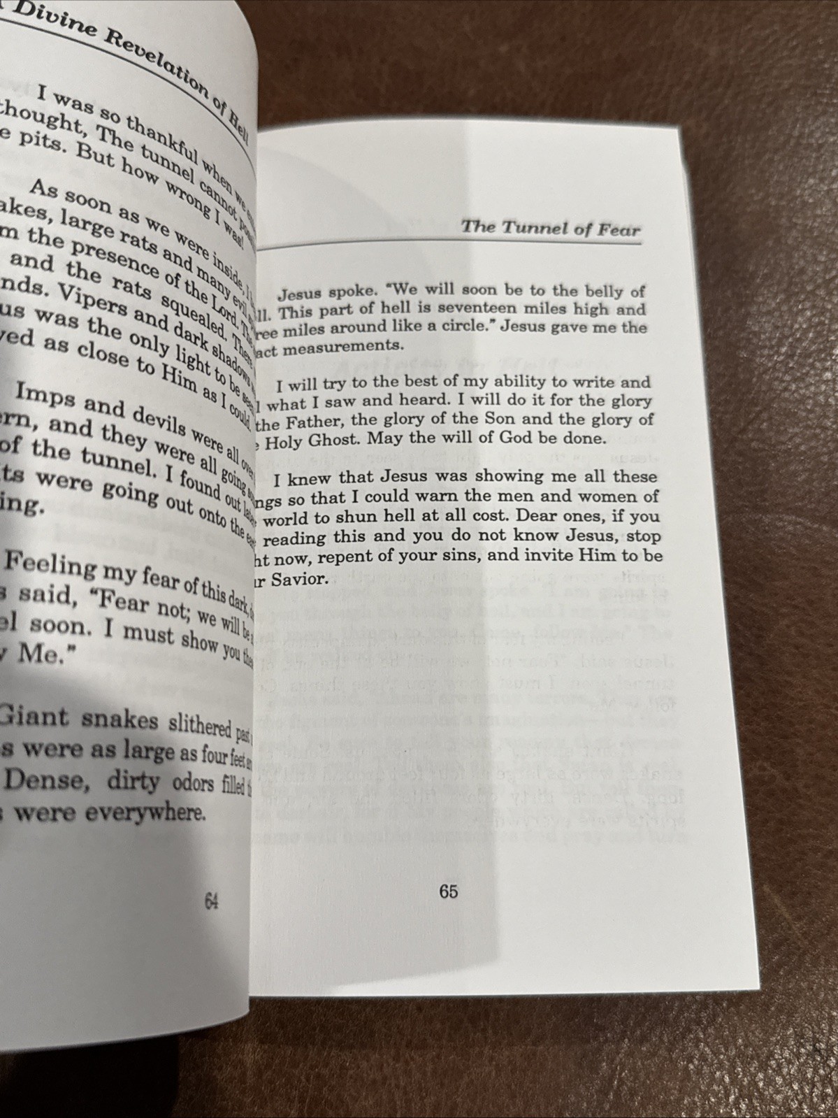 A Divine Revelation of Hell by Mary K. Baxter, Whitaker House, Paperback 1993