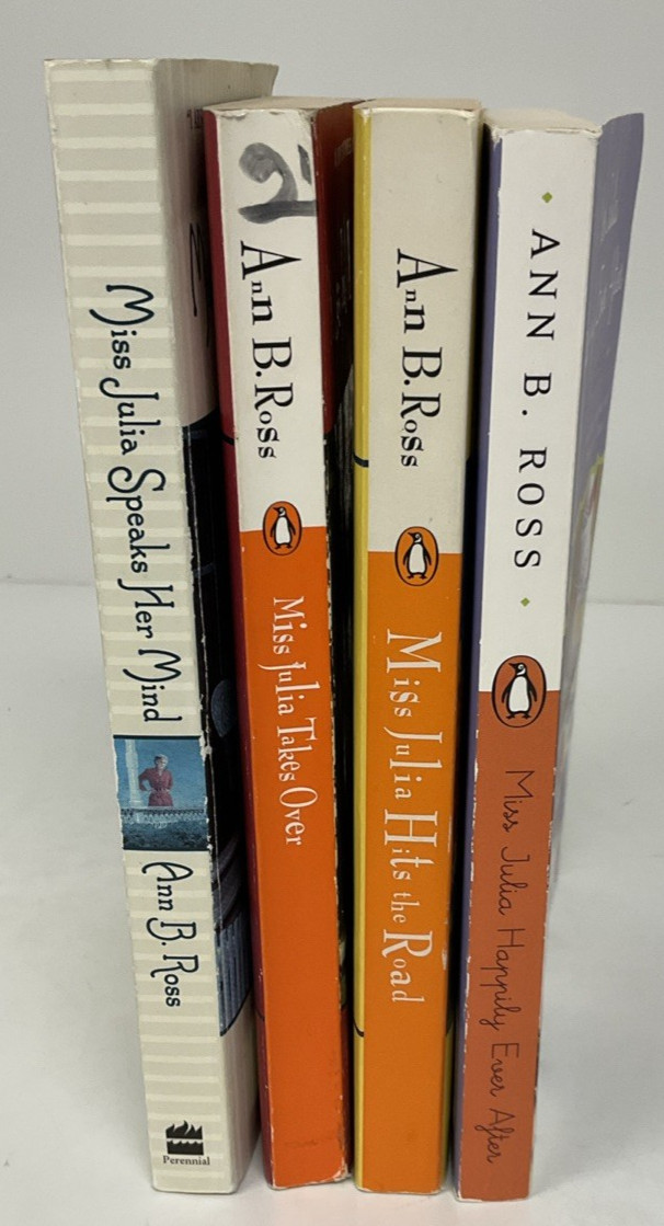 Miss Julia Ann B. Ross mixed lot of 3HC/4PB books Southern Mystery