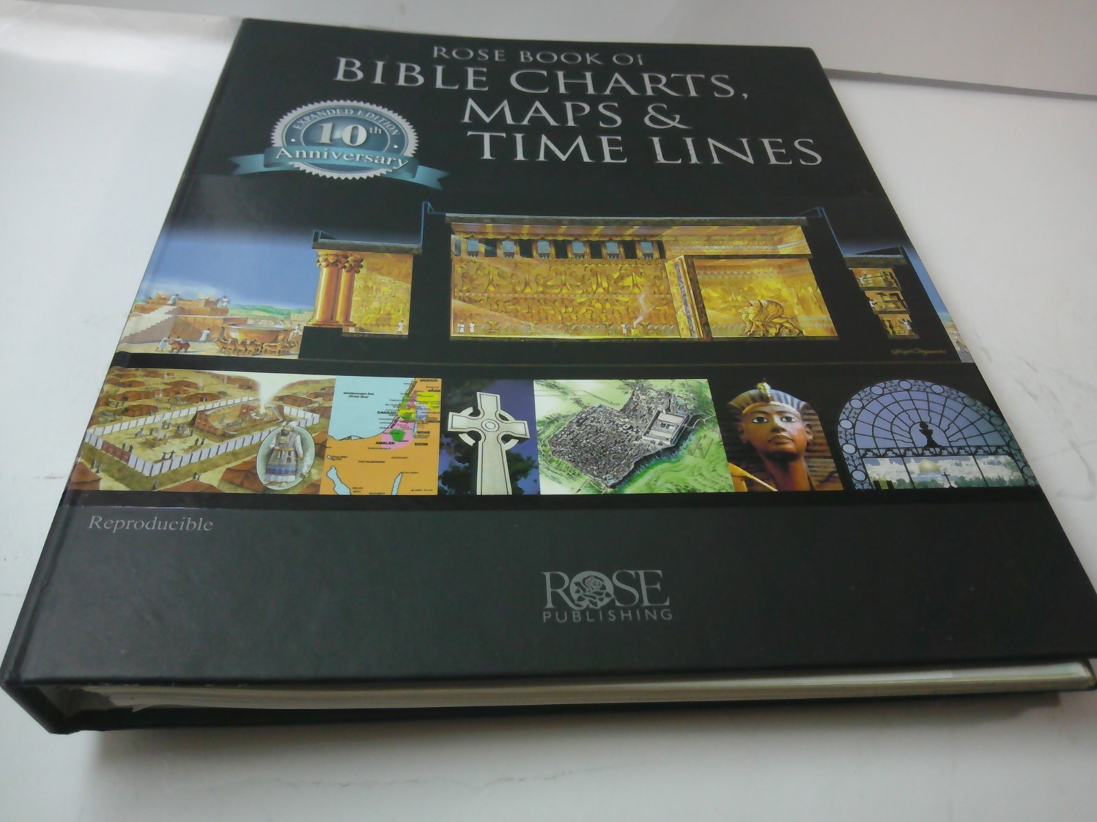 ROSE BOOK OF BIBLE CHARTS MAPS AND TIME LINES NEAR EXCELLENT