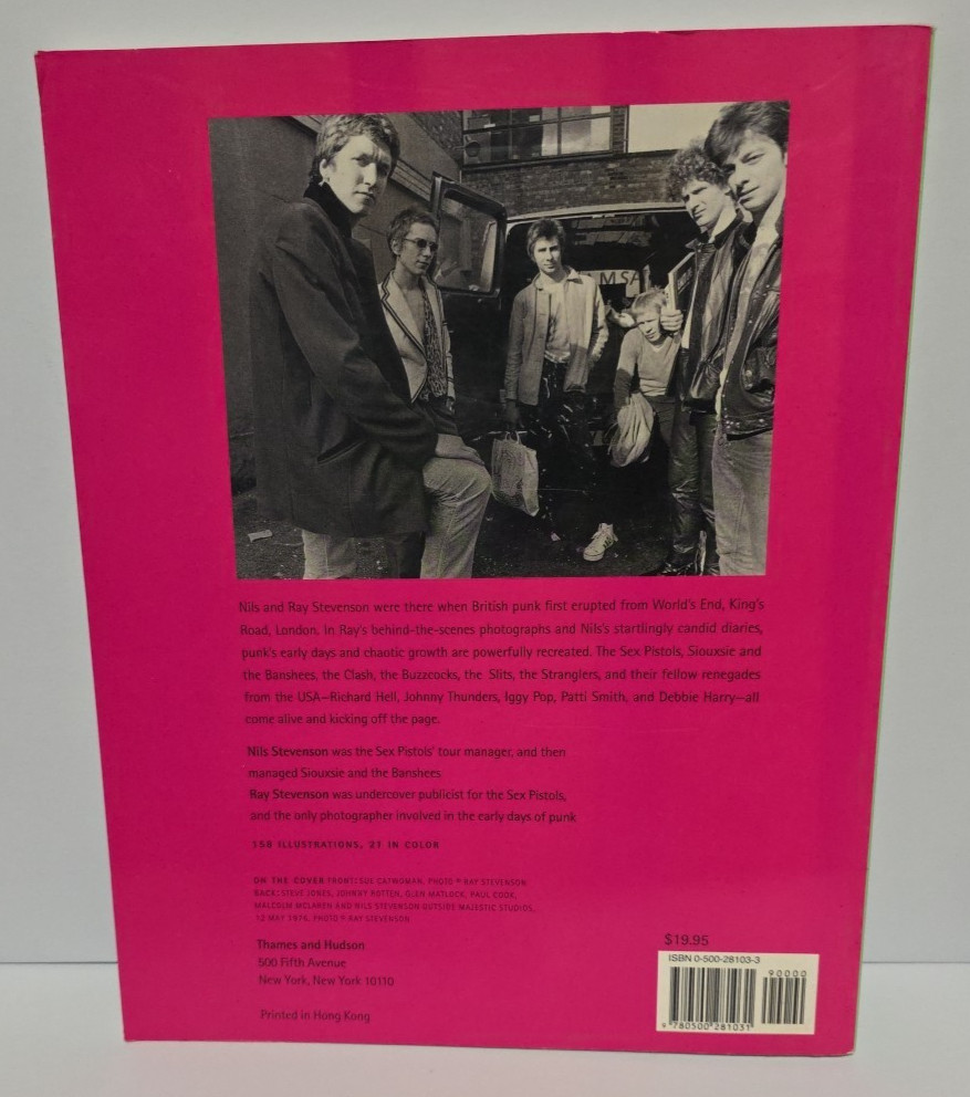 Vacant A Diary of Punk Years 1976-79 Nils & Ray Stevenson 1999 1st UK ed PB Book