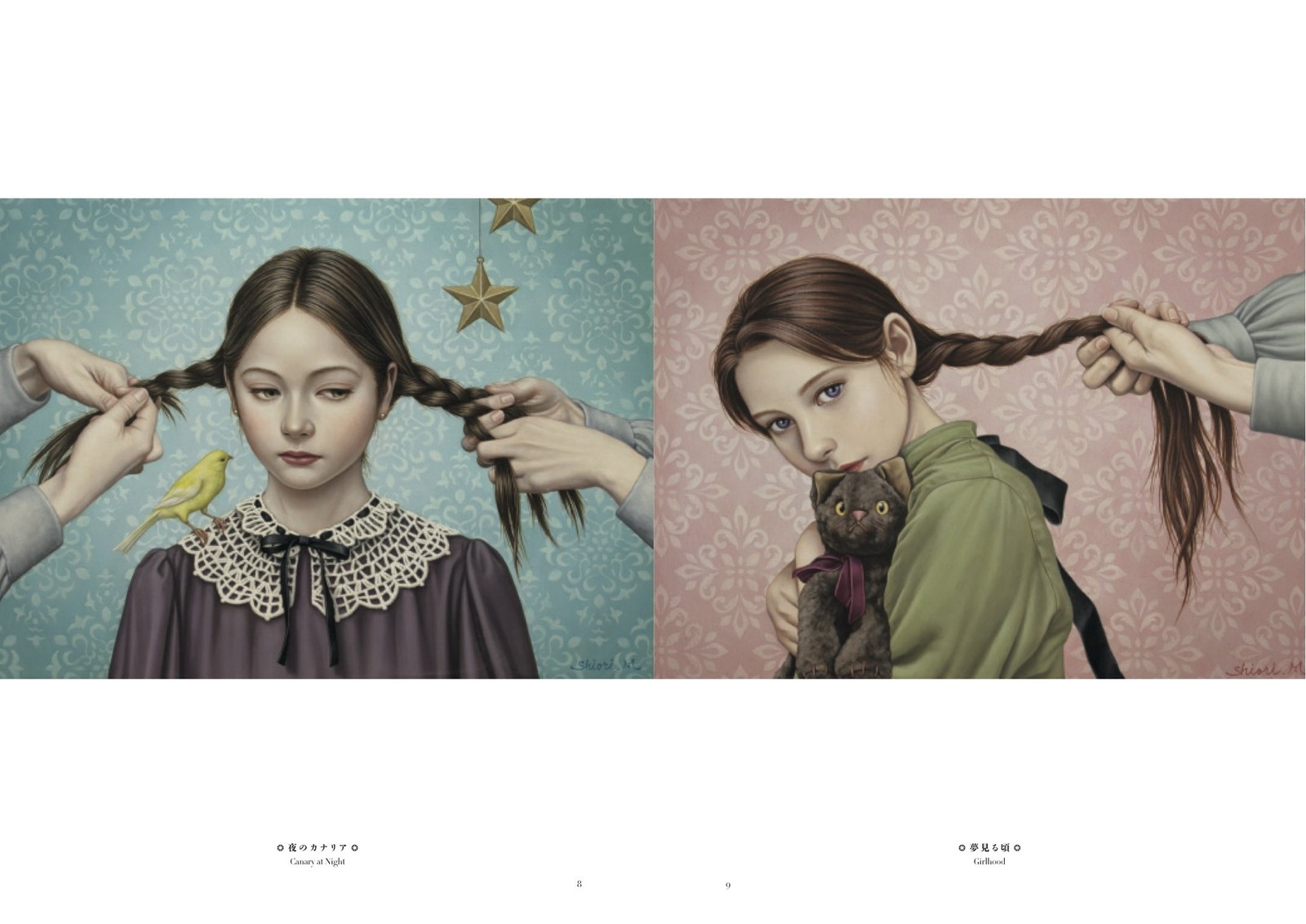 Shiori Matsumoto Art Book Meiso-en Japanese Illustration Nostalgic Girls