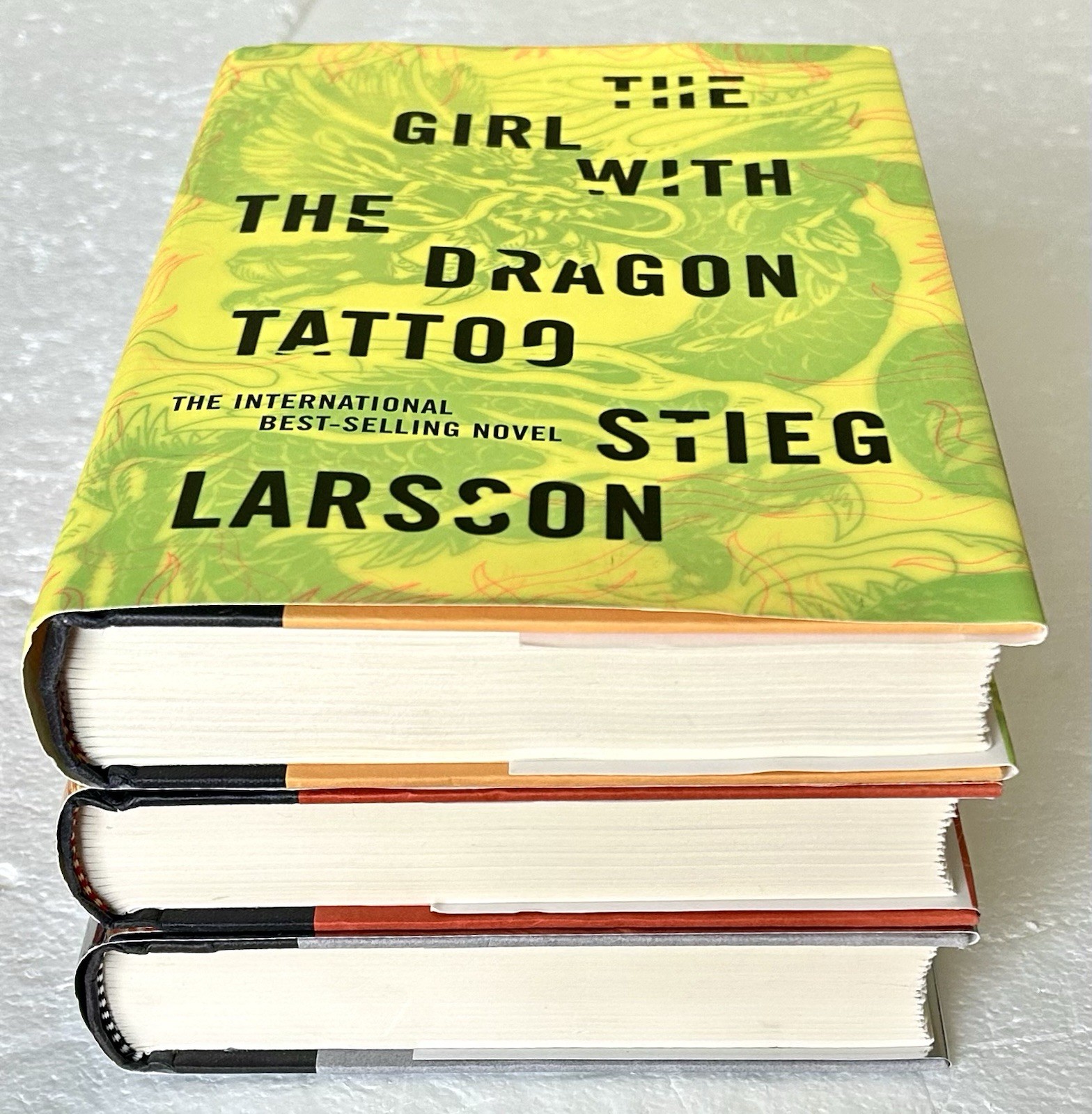 The Millennium Trilogy Hardcover ALL 1st Edition 1st Printing by Stieg Larsson