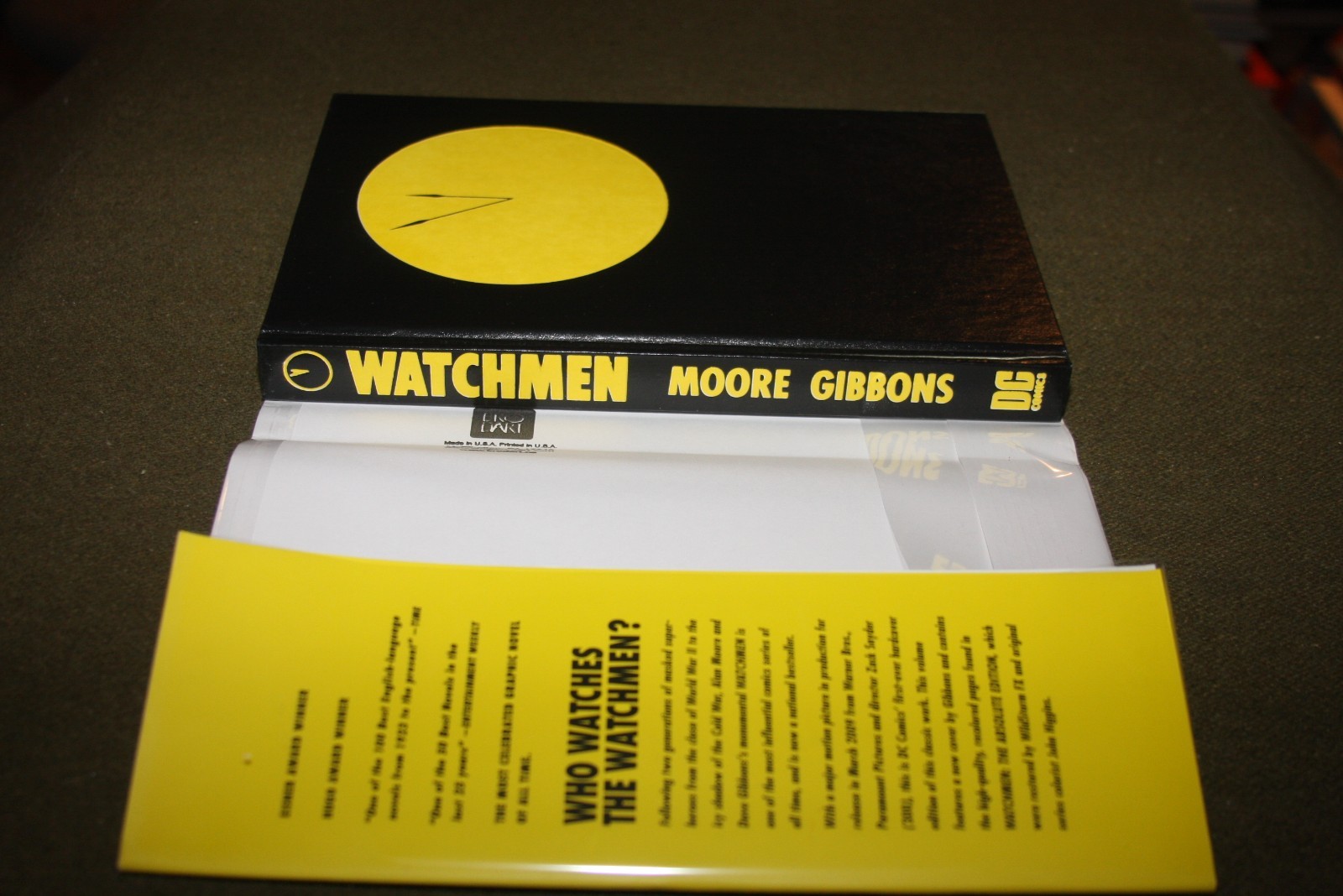 Watchmen by Alan Moore & Dave Gibbons 2008 HC 1st Printing DC