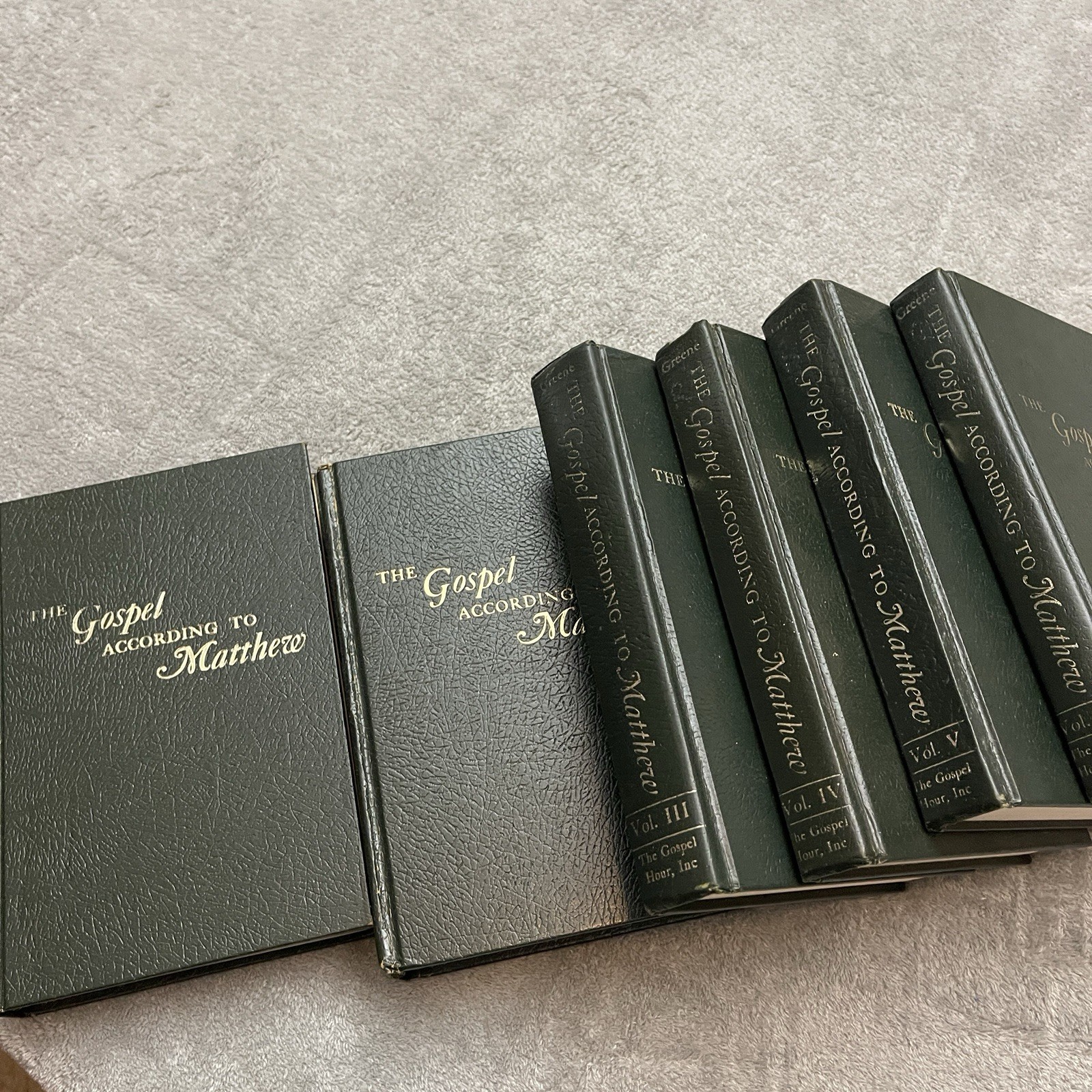 The Gospel According to Matthew volumes 1-6 Oliver B. Greene