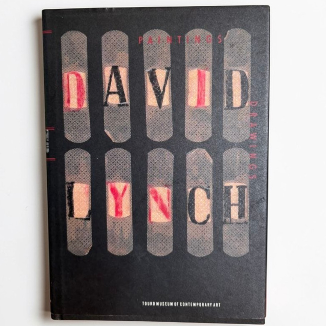 David Lynch Art Book Painting Drawings Collection Treville 1991 w/ Flyer Japan