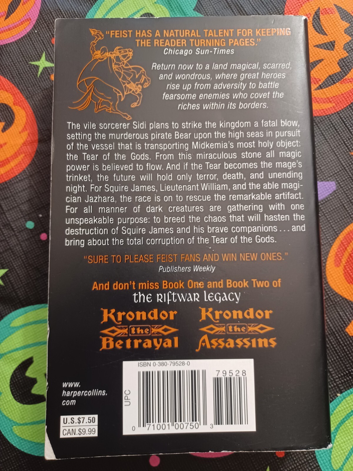 Krondor: Tear of the Gods (Riftwar Legacy) – Mass Market Paperback