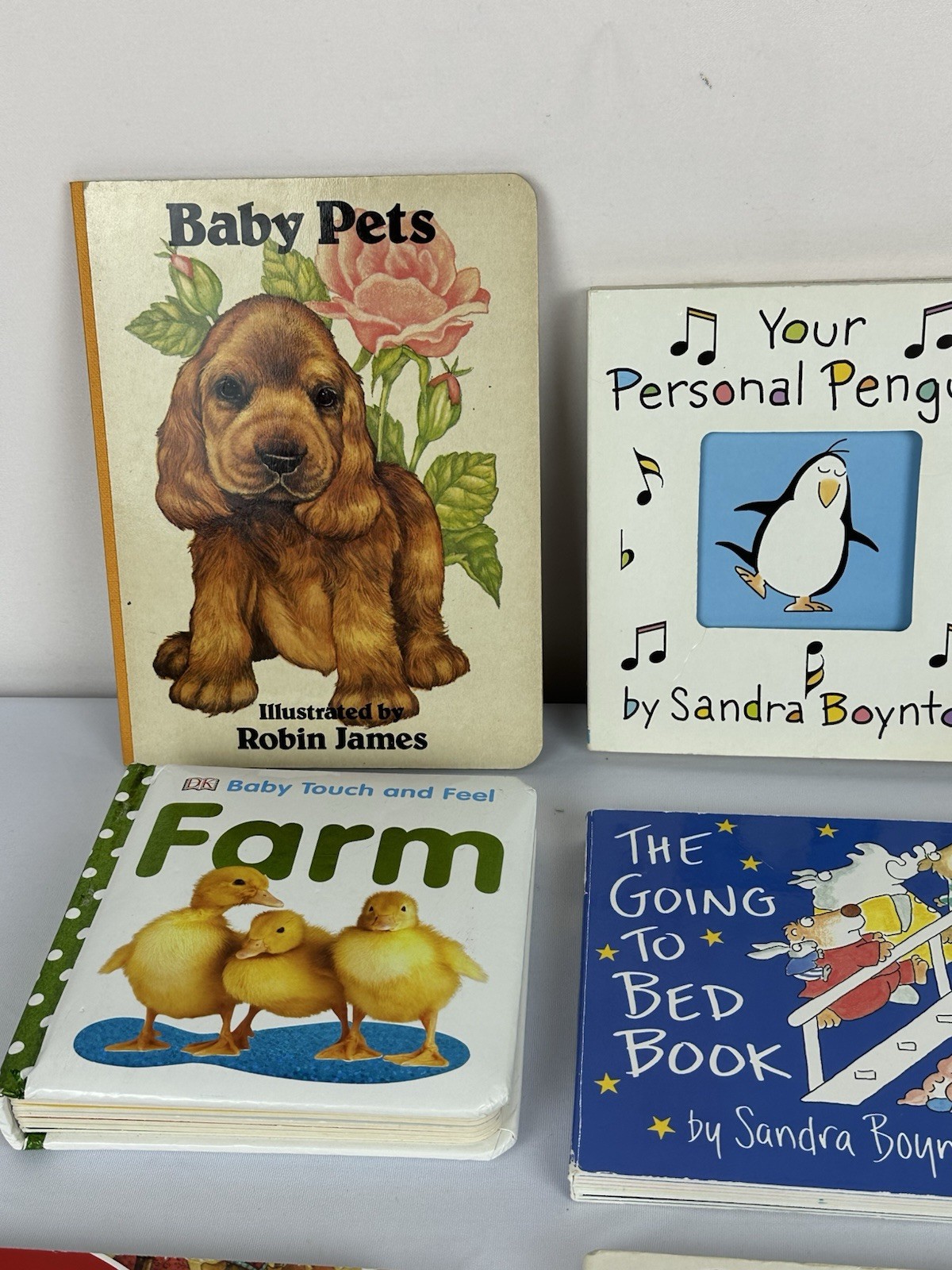 Lot of 12 Board Books for Children Kids Toddler Babies Preschool Homeschool