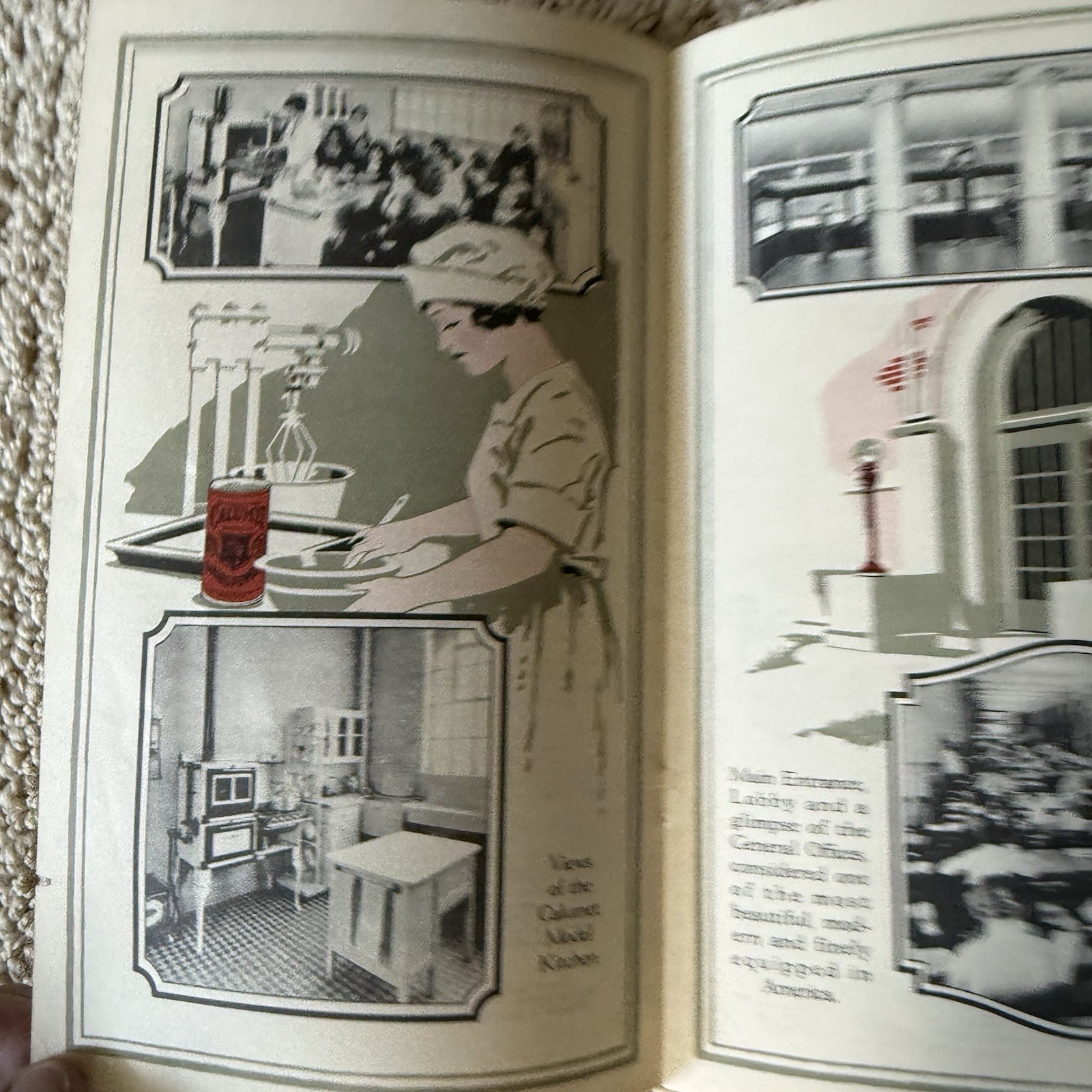 Antique Calumet Baking Powder Cookbook 16 Ed 1920s Recipes Photos Chicago IL vtg