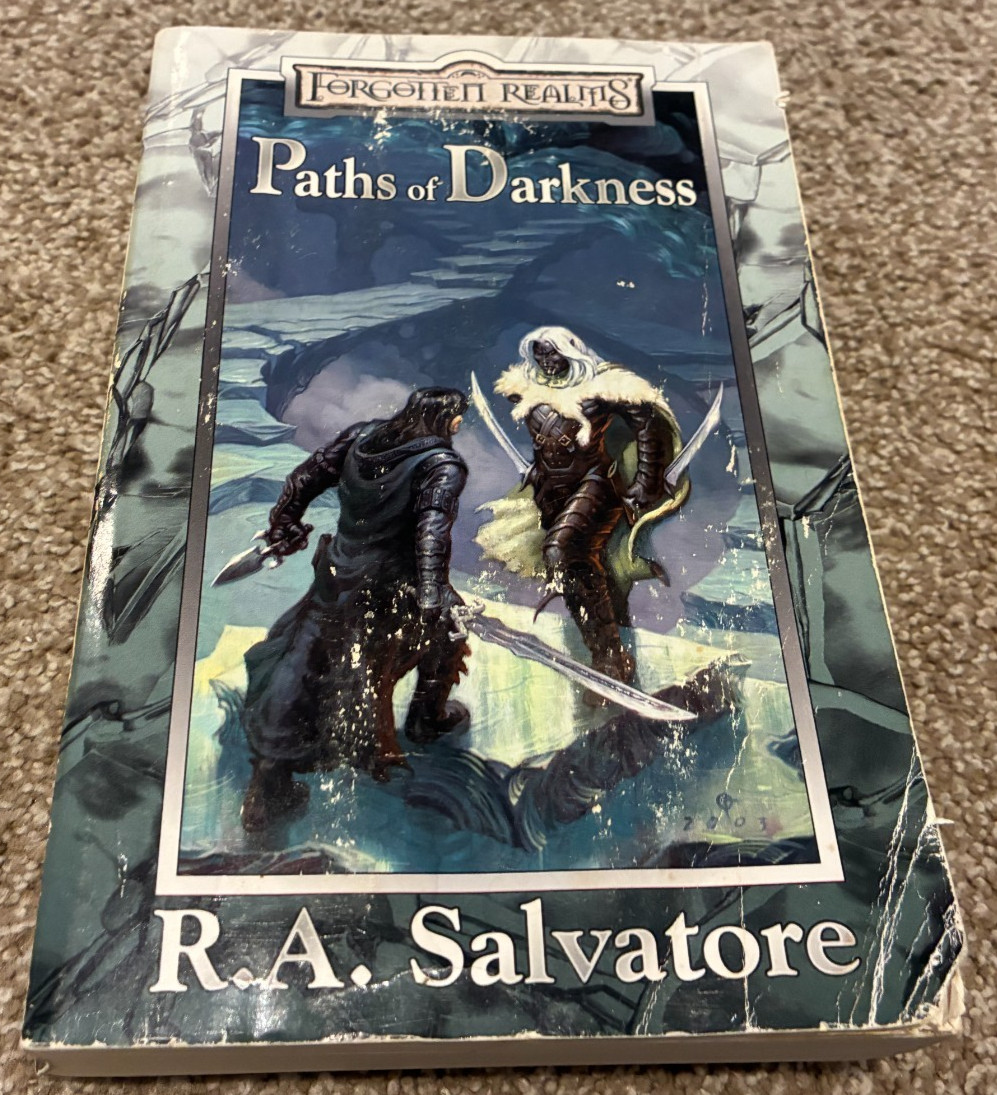 Paths of Darkness by R.A. Salvatore – RARE – Legend of Drizzt – Forgotten Realms