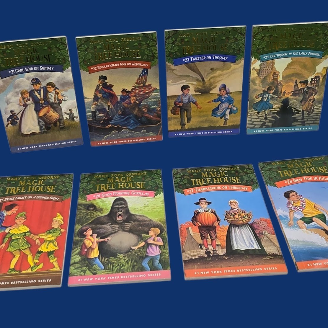 Set 3A: Magic Tree House A Library of Books 1-28 – Mary Pope Osborne Collection